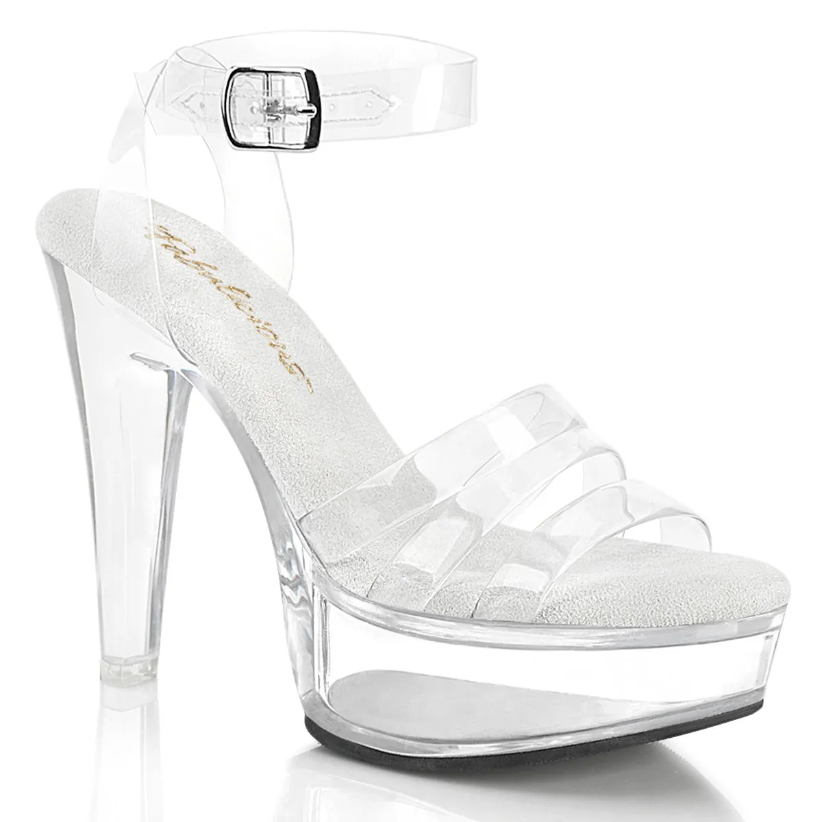 5 Inch Heel MARTINI-505 Clear