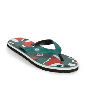 A-HA By Liberty AHA-28 Green Flip-Flops For Men