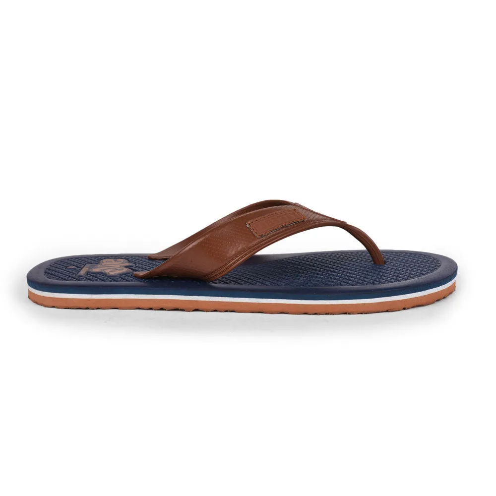 A-HA Casual Navy Blue Flip-Flops For Men HARRISON By Liberty