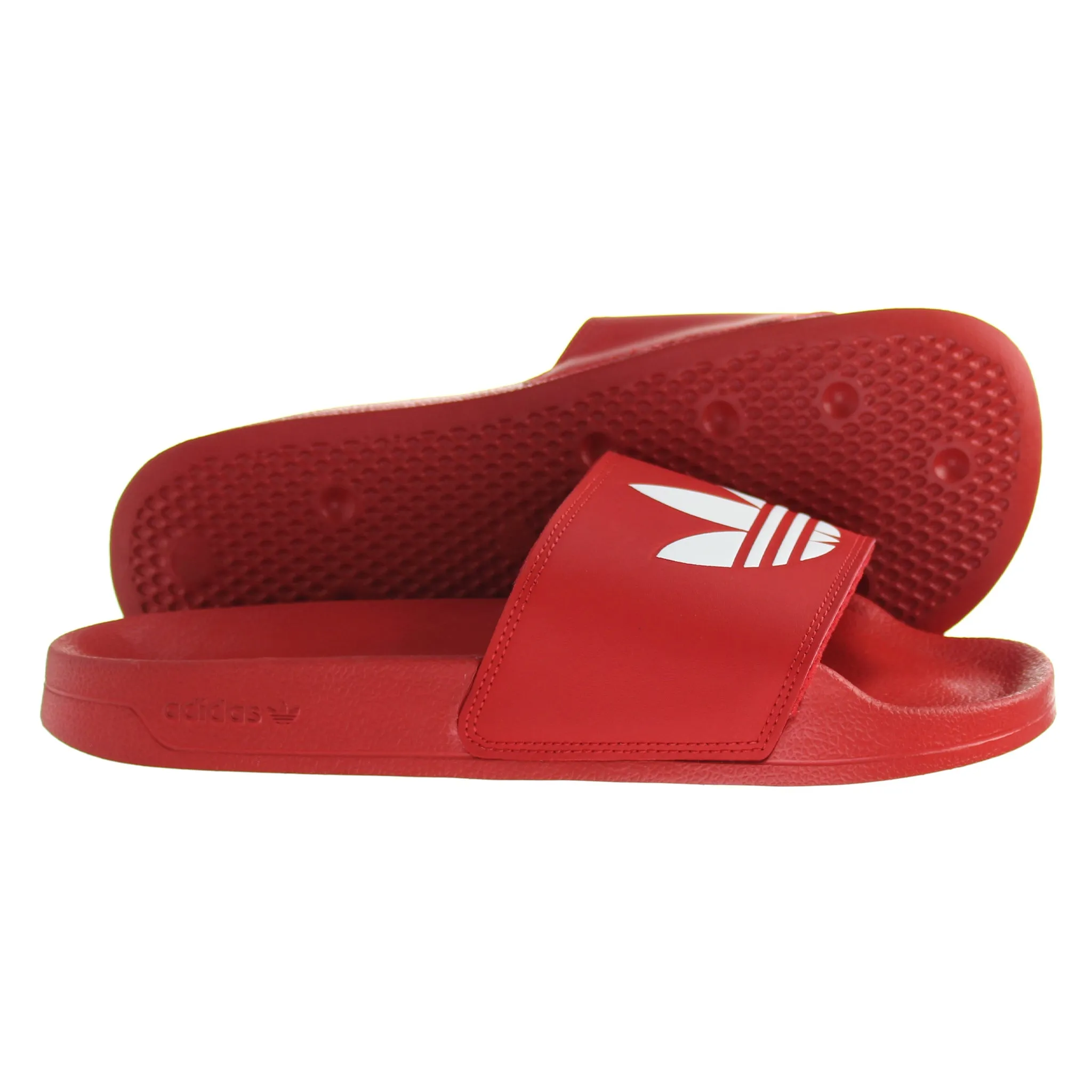 Adidas Adilette Mens Red Sliders