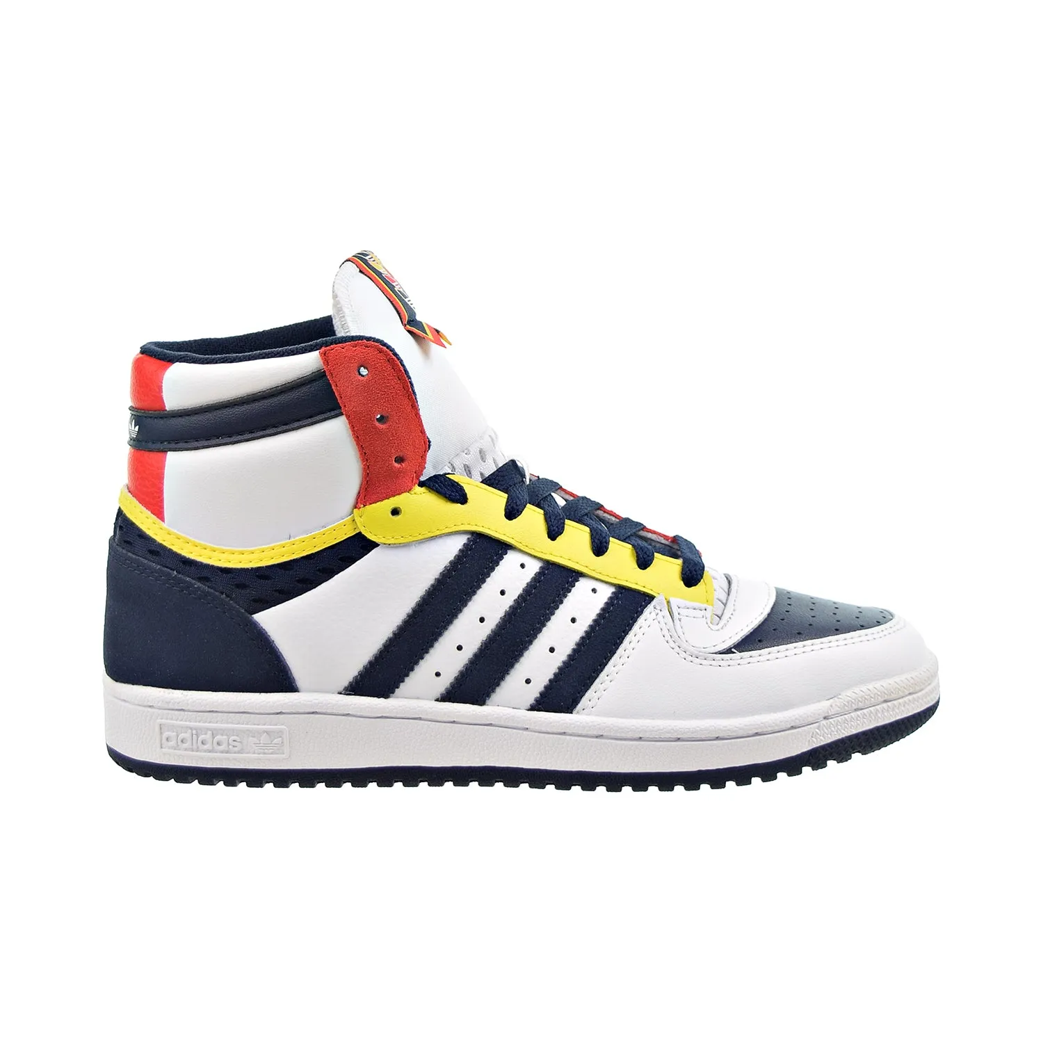 Adidas Top Ten RB Hi Men's Shoes Footwear White-Legend Ink-Red