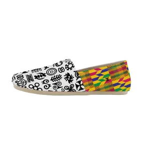 Adinkra Fra-Kente Slip-on Canvas