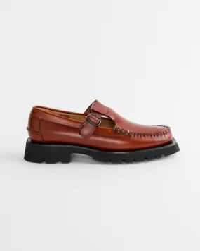 Albert Sport T-Bar Loafer in Tan