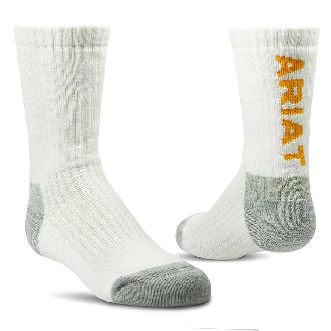 Ariat Kids' Crew Socks - 2 Pack