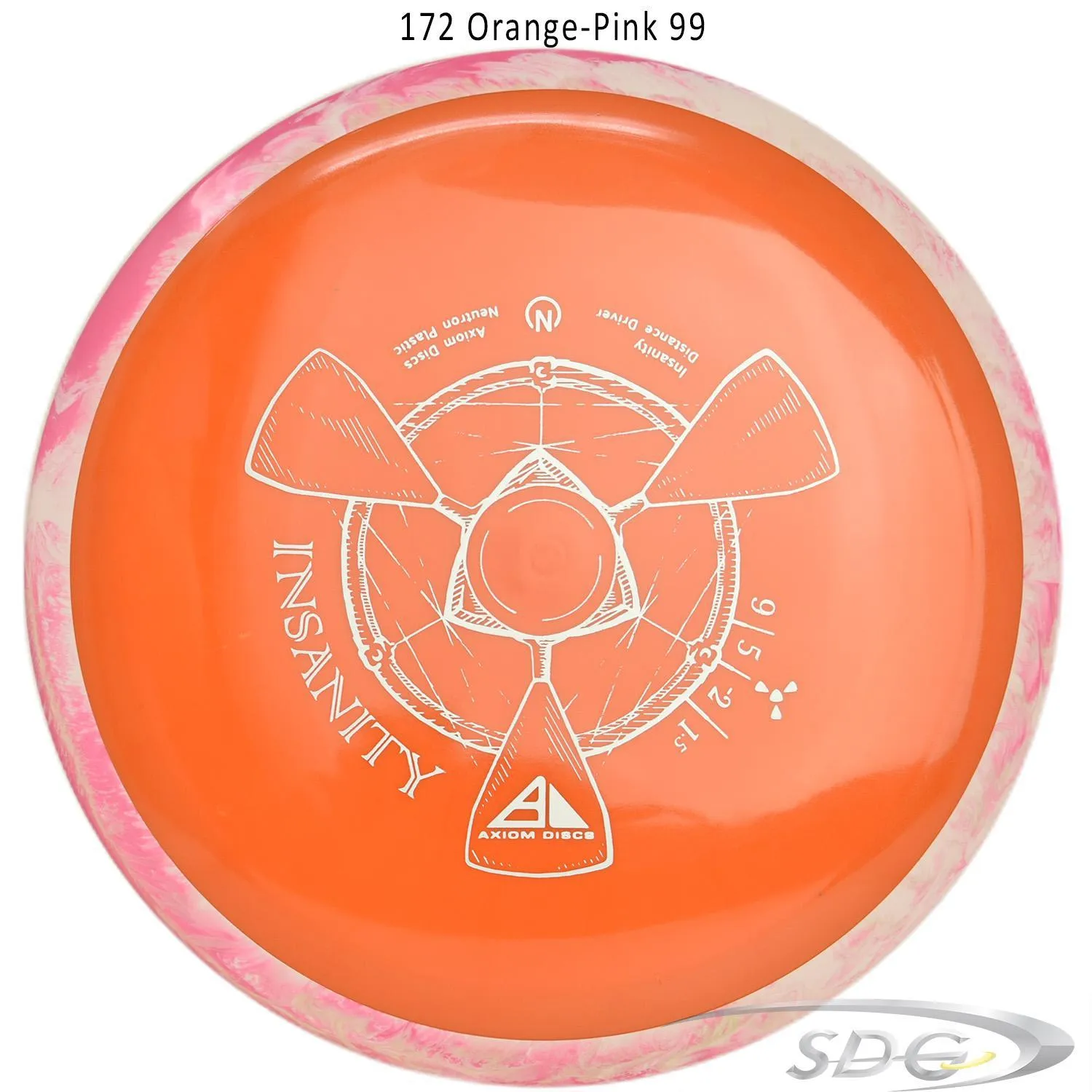 Axiom Neutron Insanity Disc Golf Distance Driver