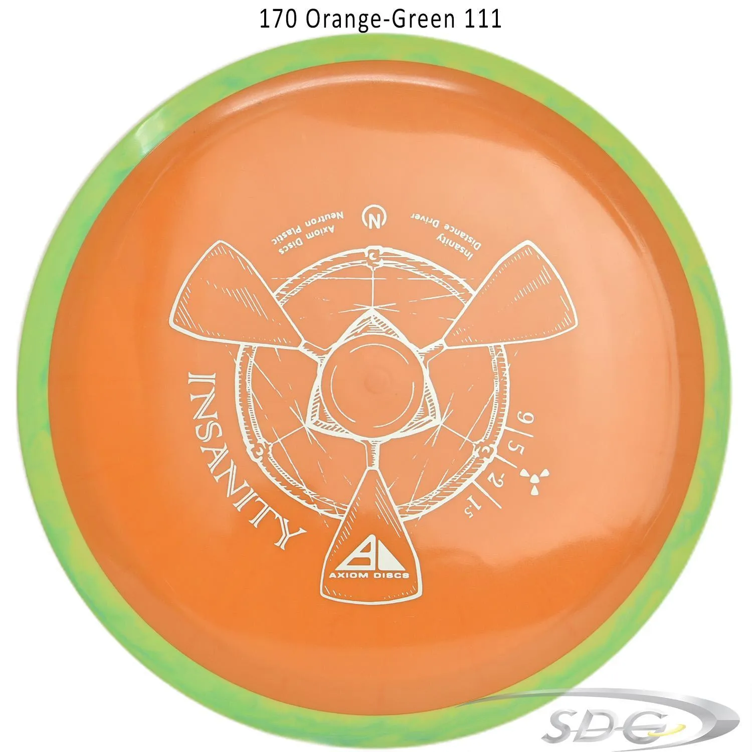 Axiom Neutron Insanity Disc Golf Distance Driver