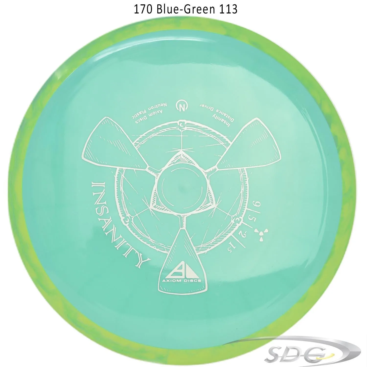 Axiom Neutron Insanity Disc Golf Distance Driver