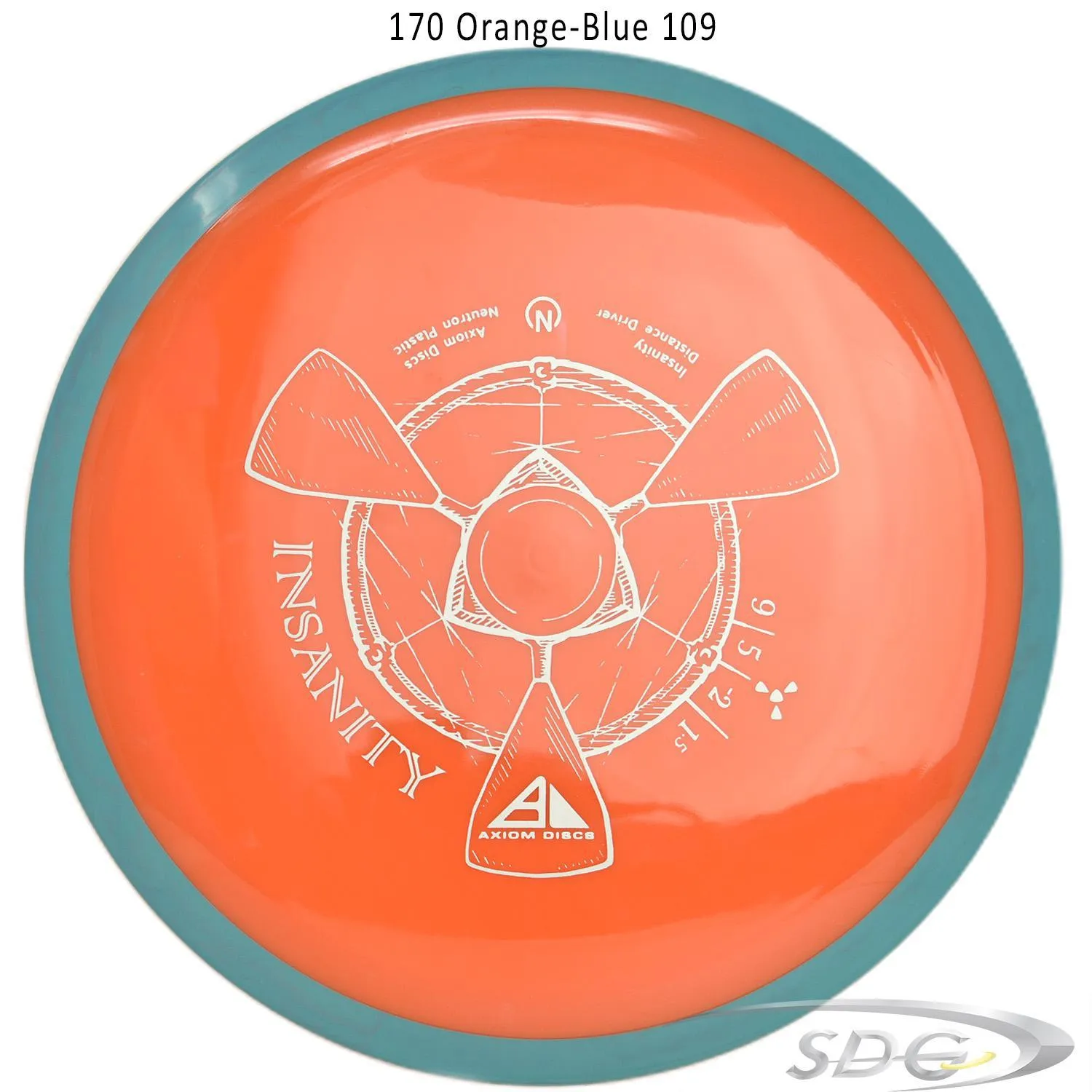 Axiom Neutron Insanity Disc Golf Distance Driver