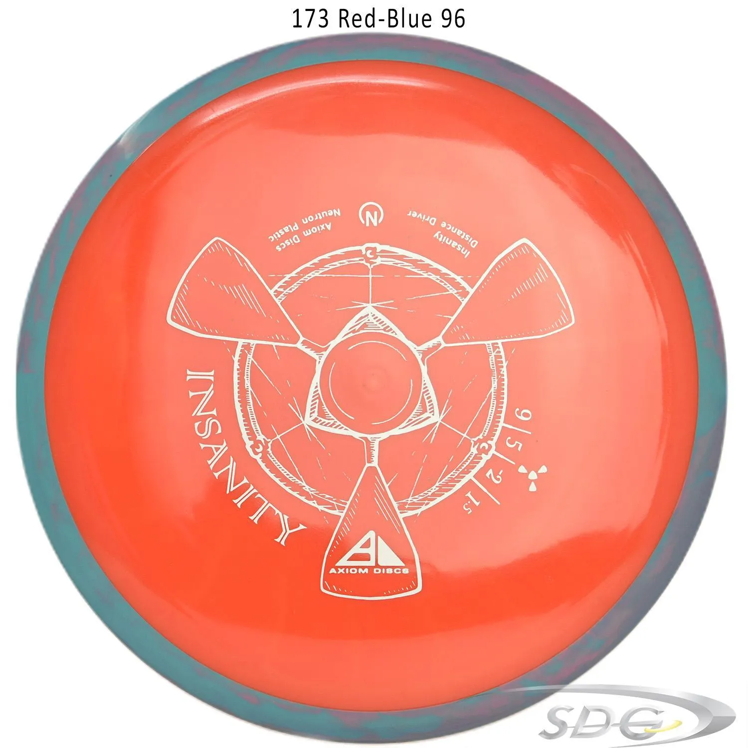 Axiom Neutron Insanity Disc Golf Distance Driver