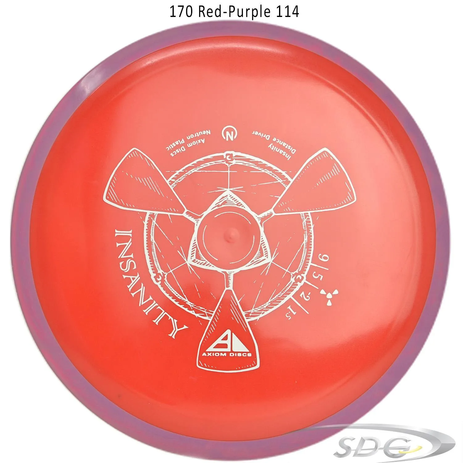 Axiom Neutron Insanity Disc Golf Distance Driver