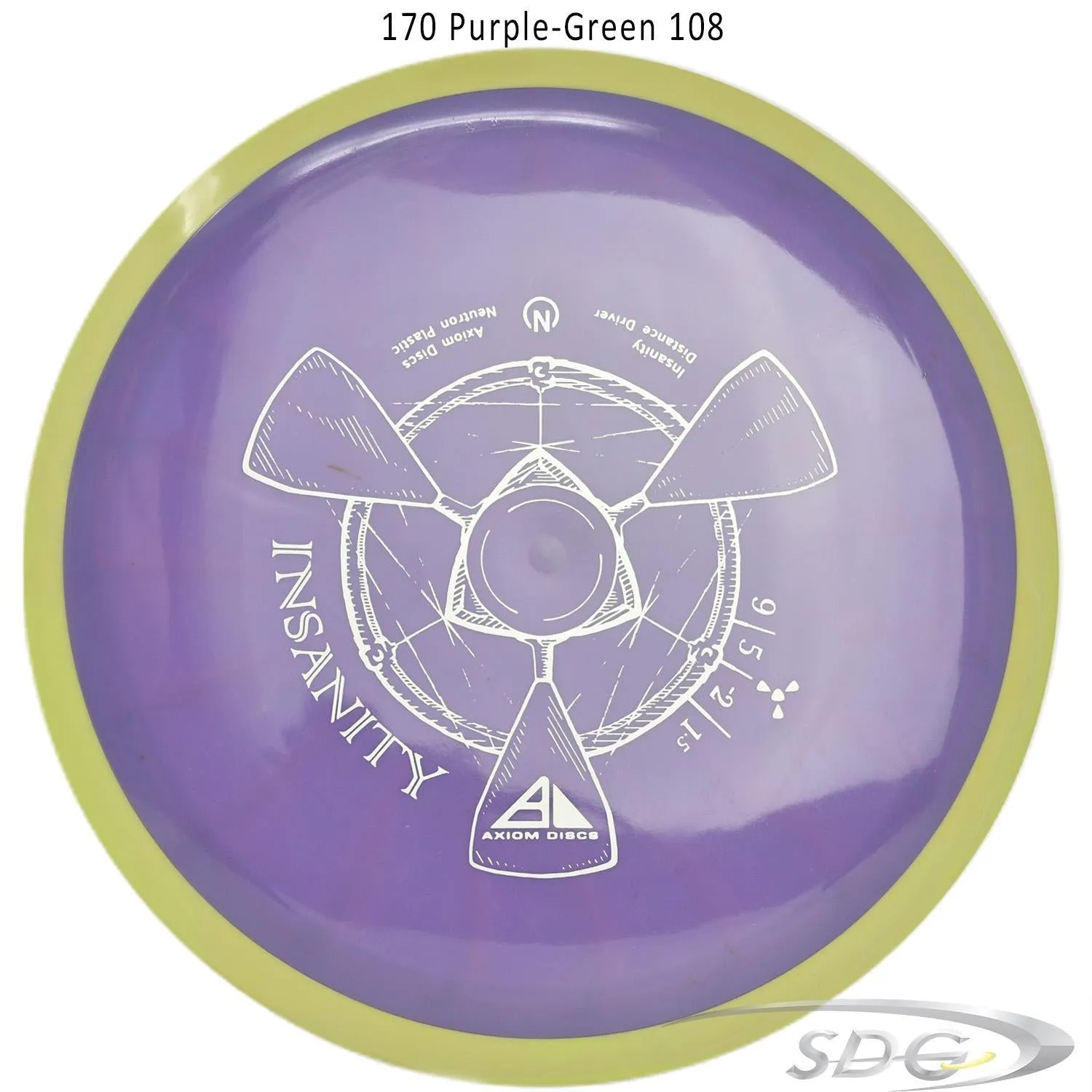 Axiom Neutron Insanity Disc Golf Distance Driver