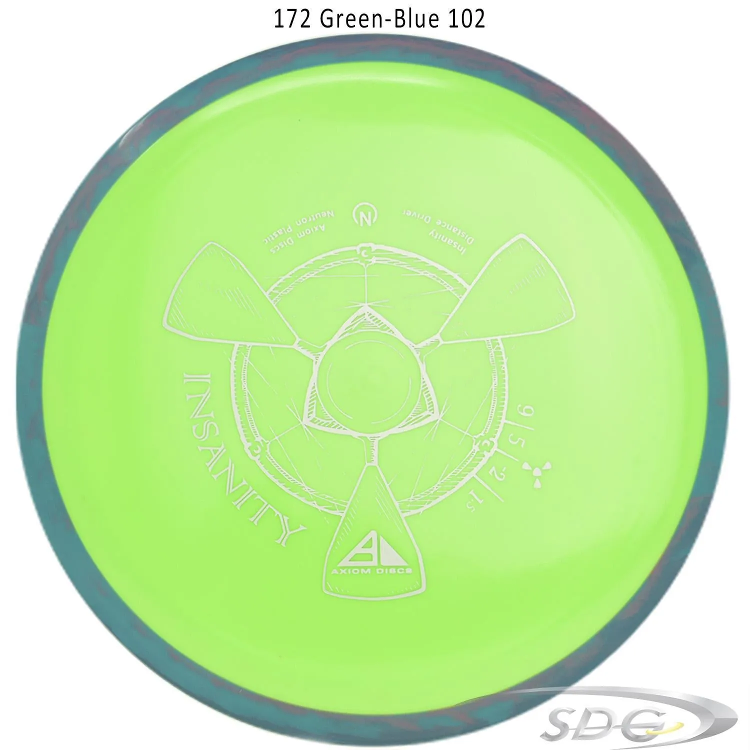 Axiom Neutron Insanity Disc Golf Distance Driver