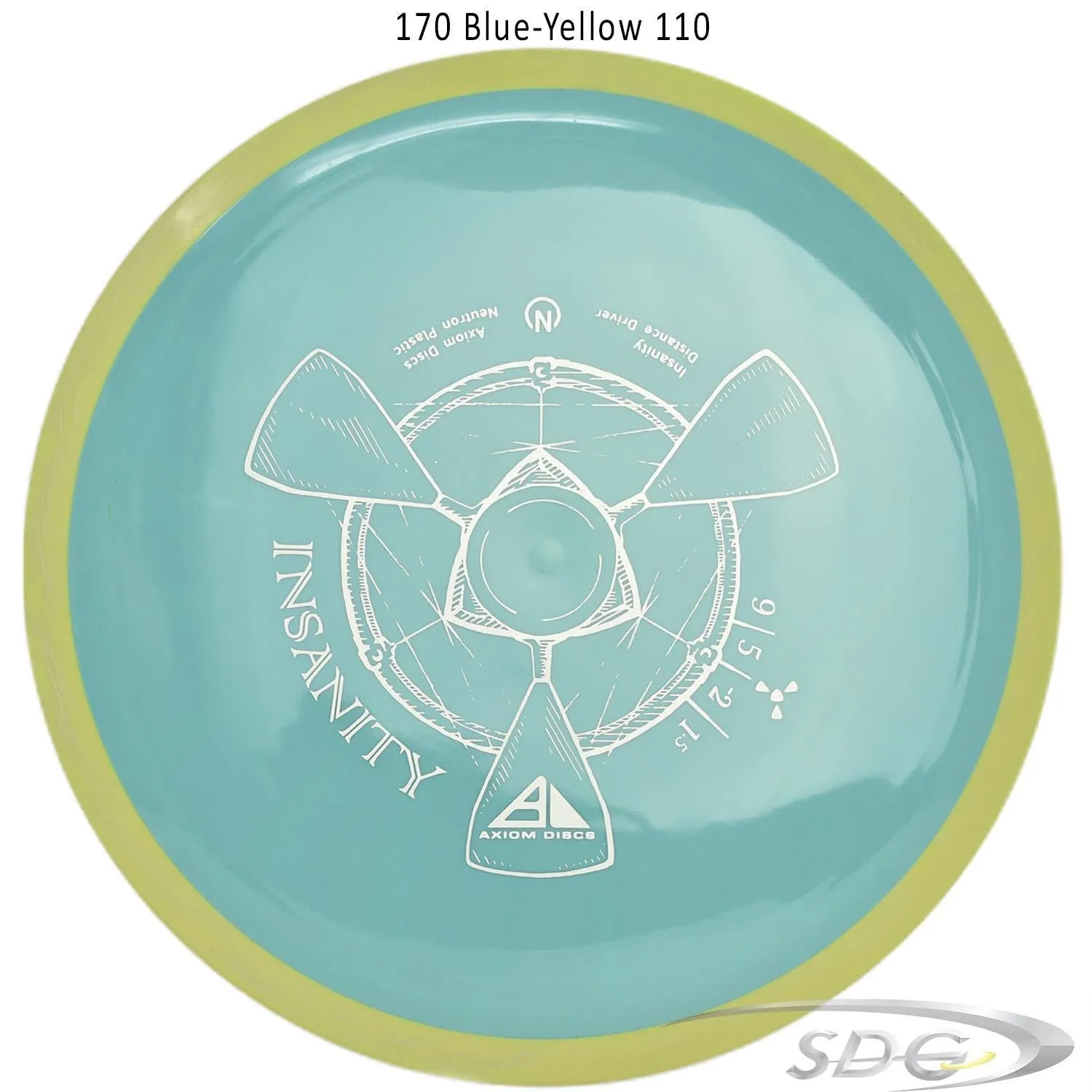 Axiom Neutron Insanity Disc Golf Distance Driver