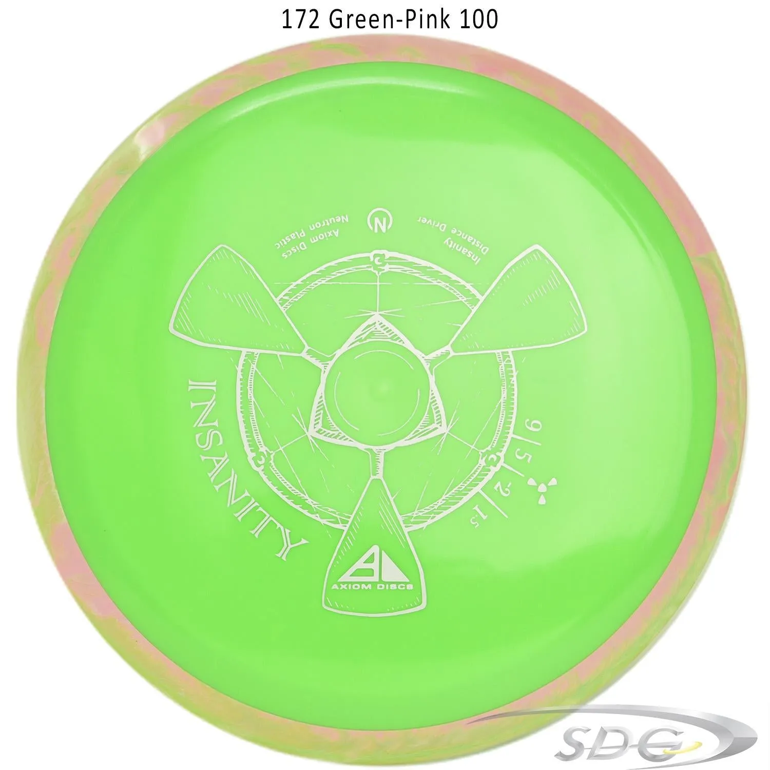 Axiom Neutron Insanity Disc Golf Distance Driver