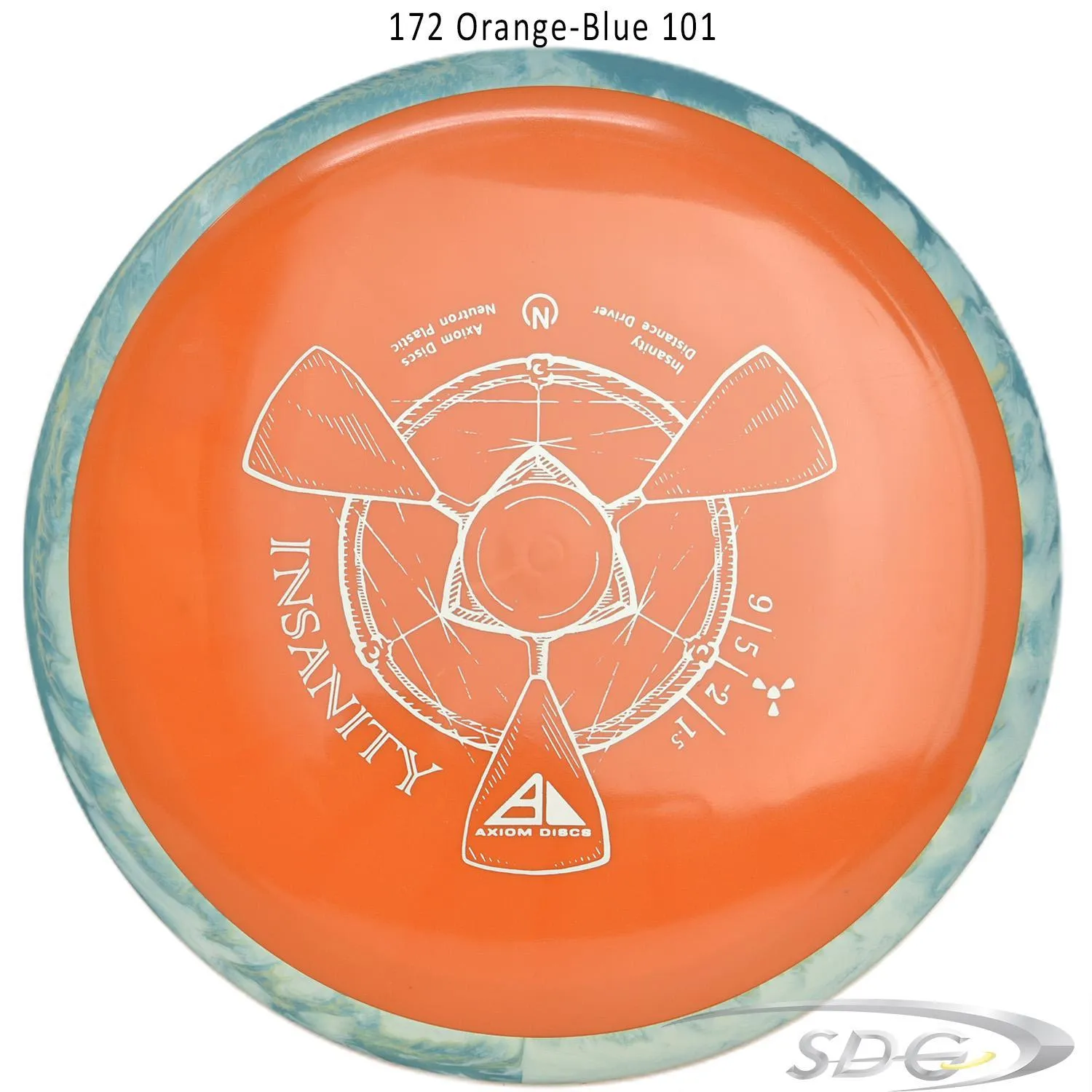 Axiom Neutron Insanity Disc Golf Distance Driver