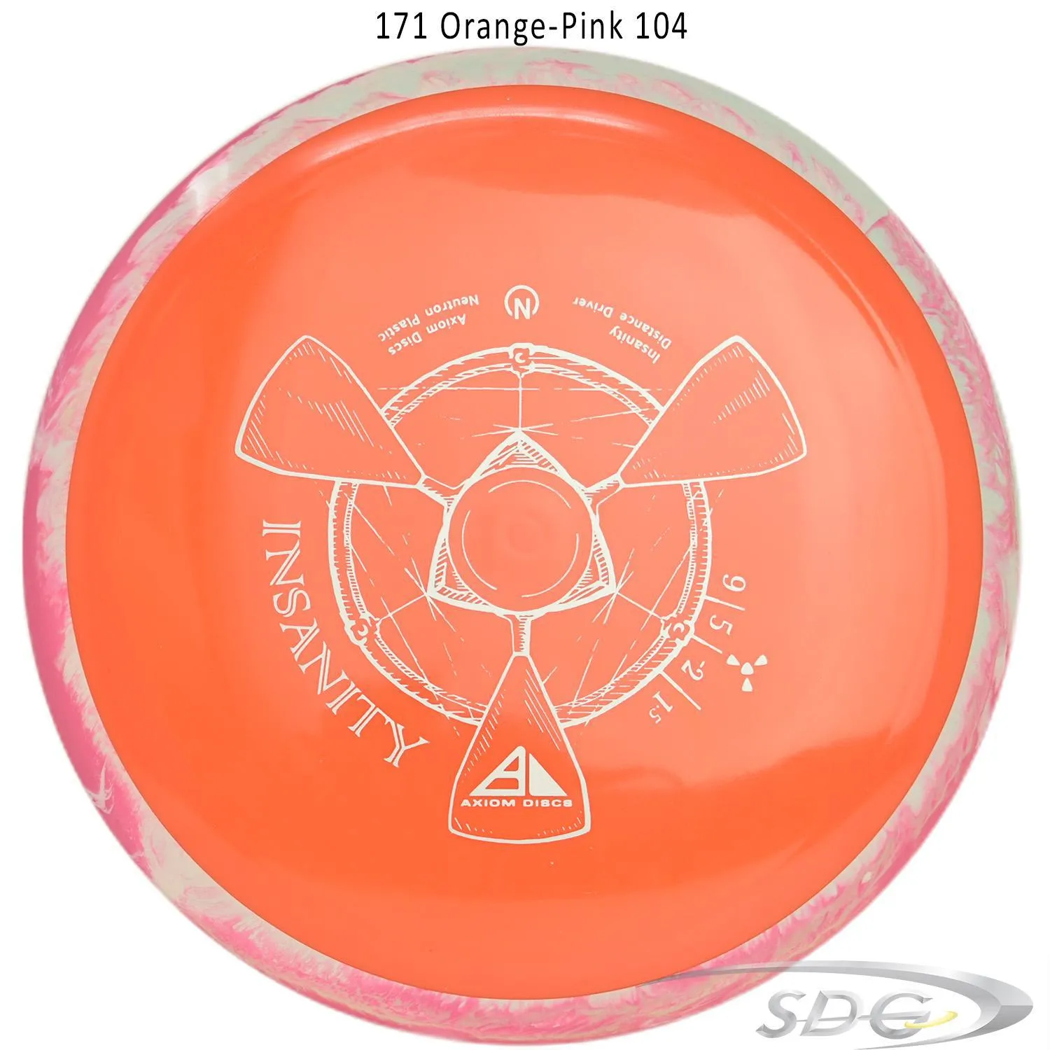 Axiom Neutron Insanity Disc Golf Distance Driver