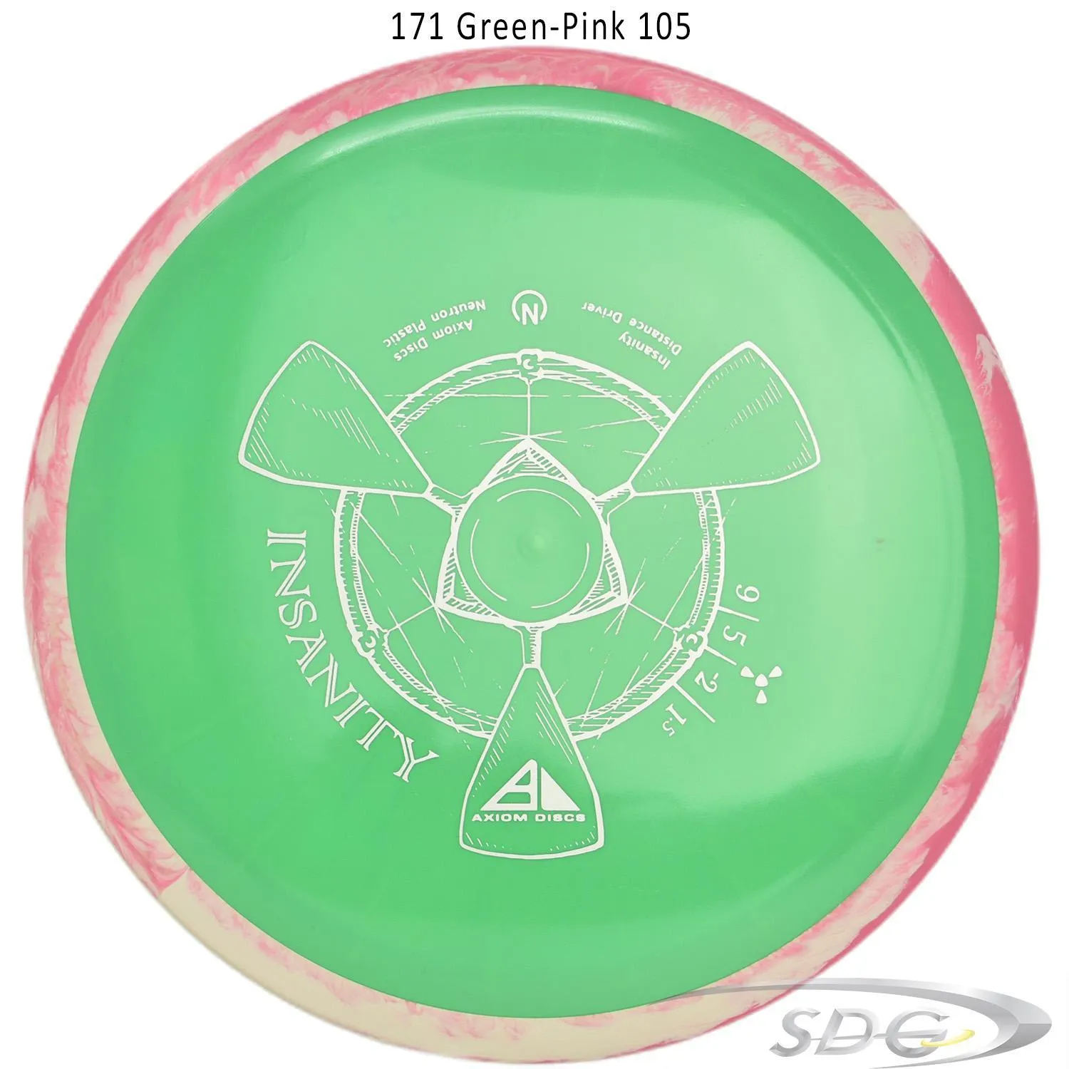 Axiom Neutron Insanity Disc Golf Distance Driver