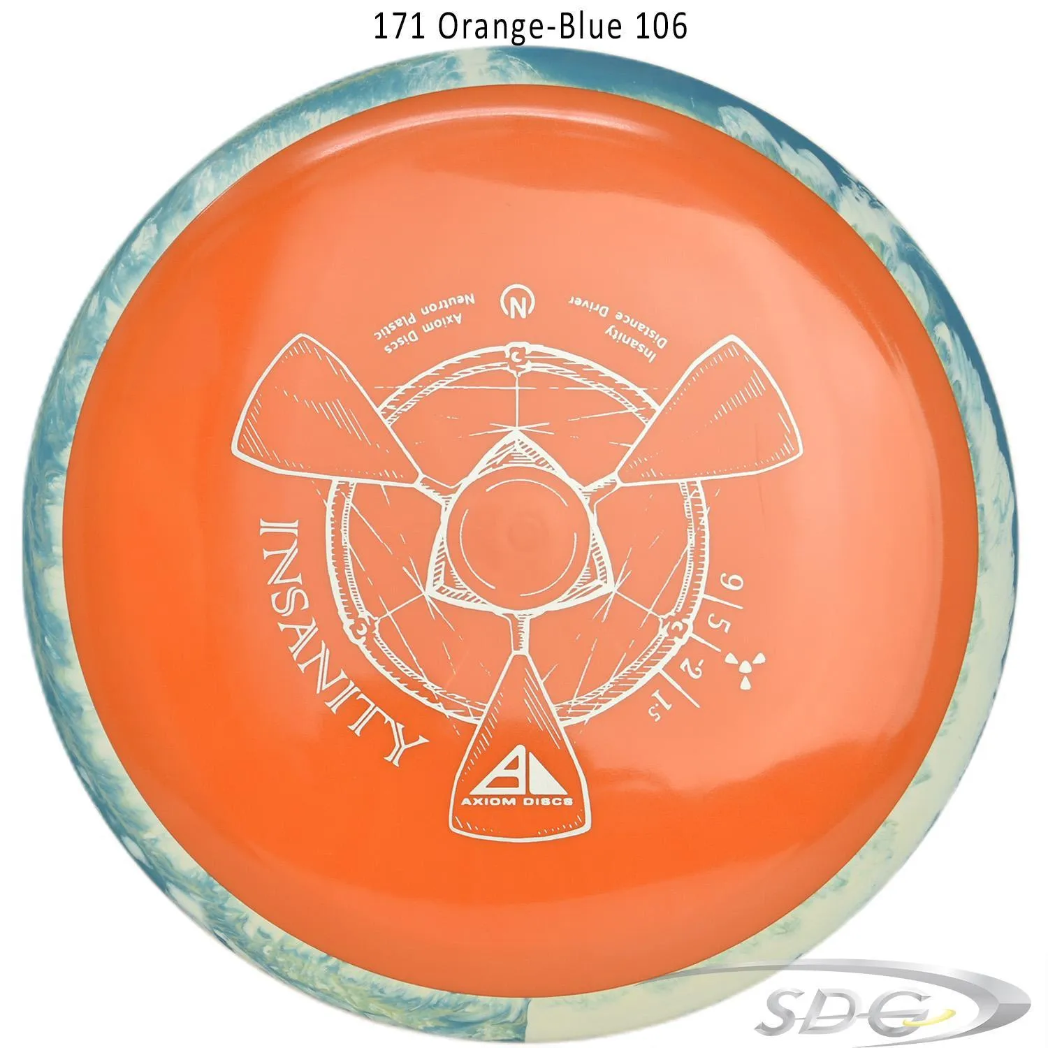 Axiom Neutron Insanity Disc Golf Distance Driver