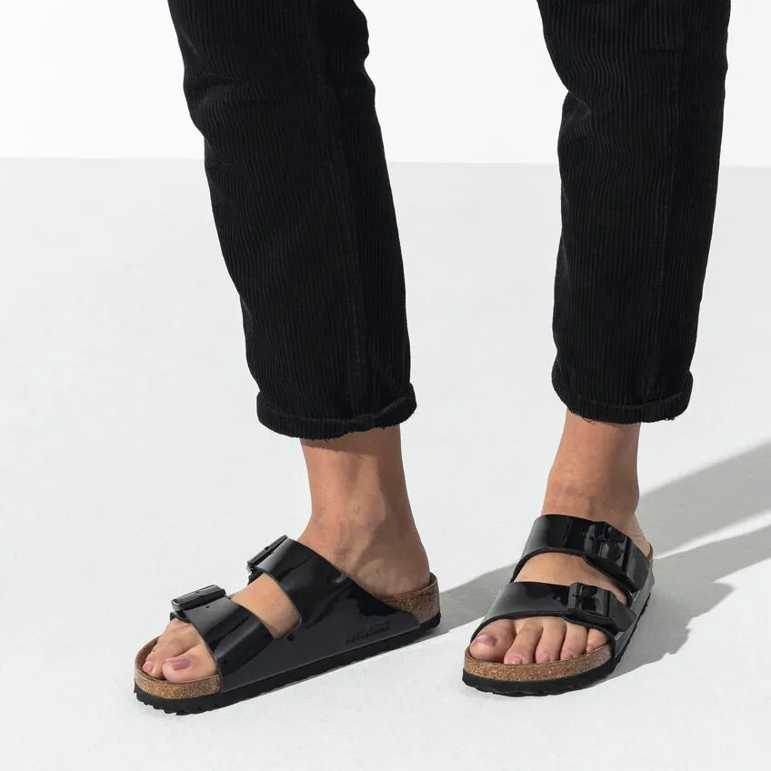 BIRKENSTOCK ARIZONA 1005291 BF PATENT BLACK