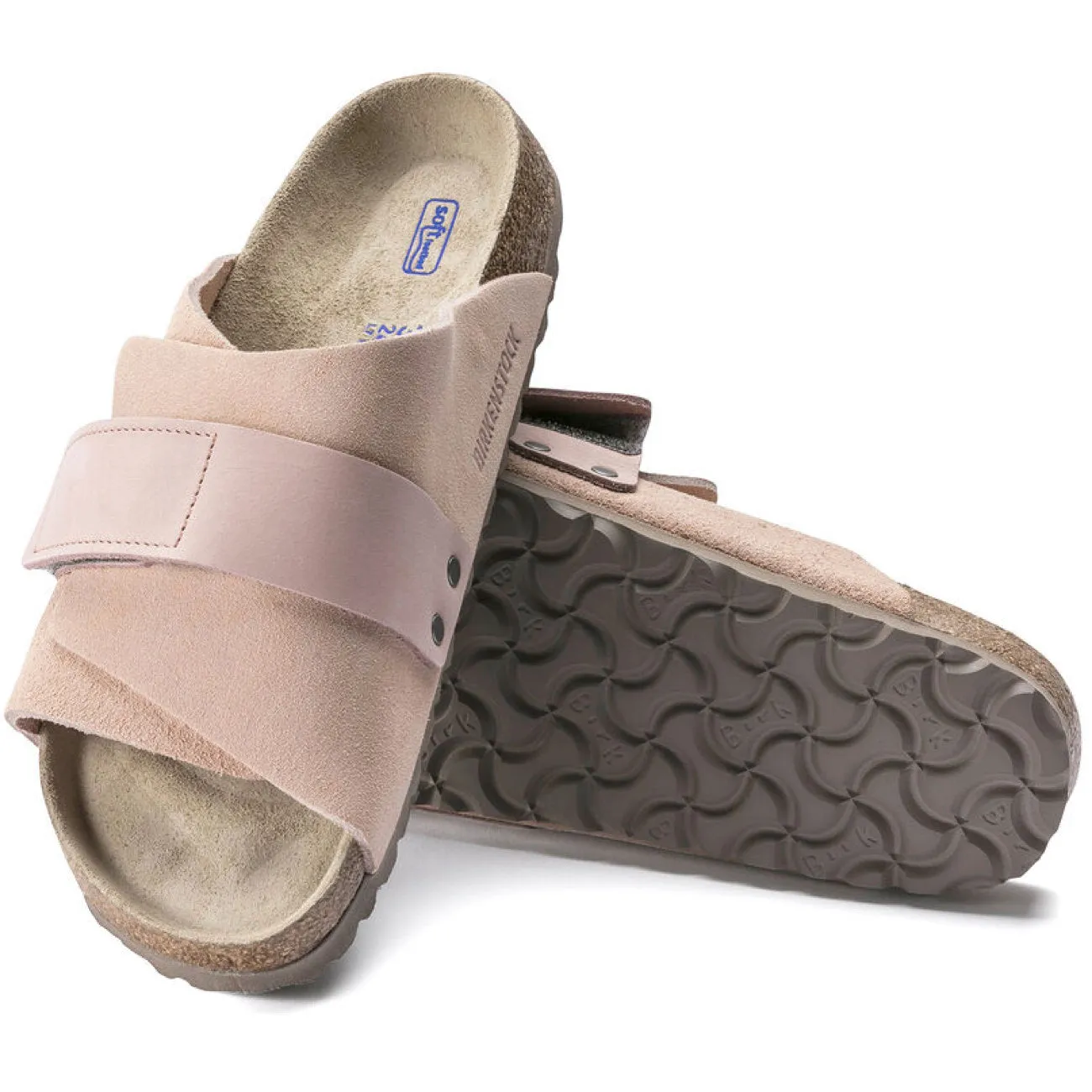 Birkenstock Seasonal, Kyoto SFB, Suede Leather/Nubuck, Narrow Fit, Soft Pink