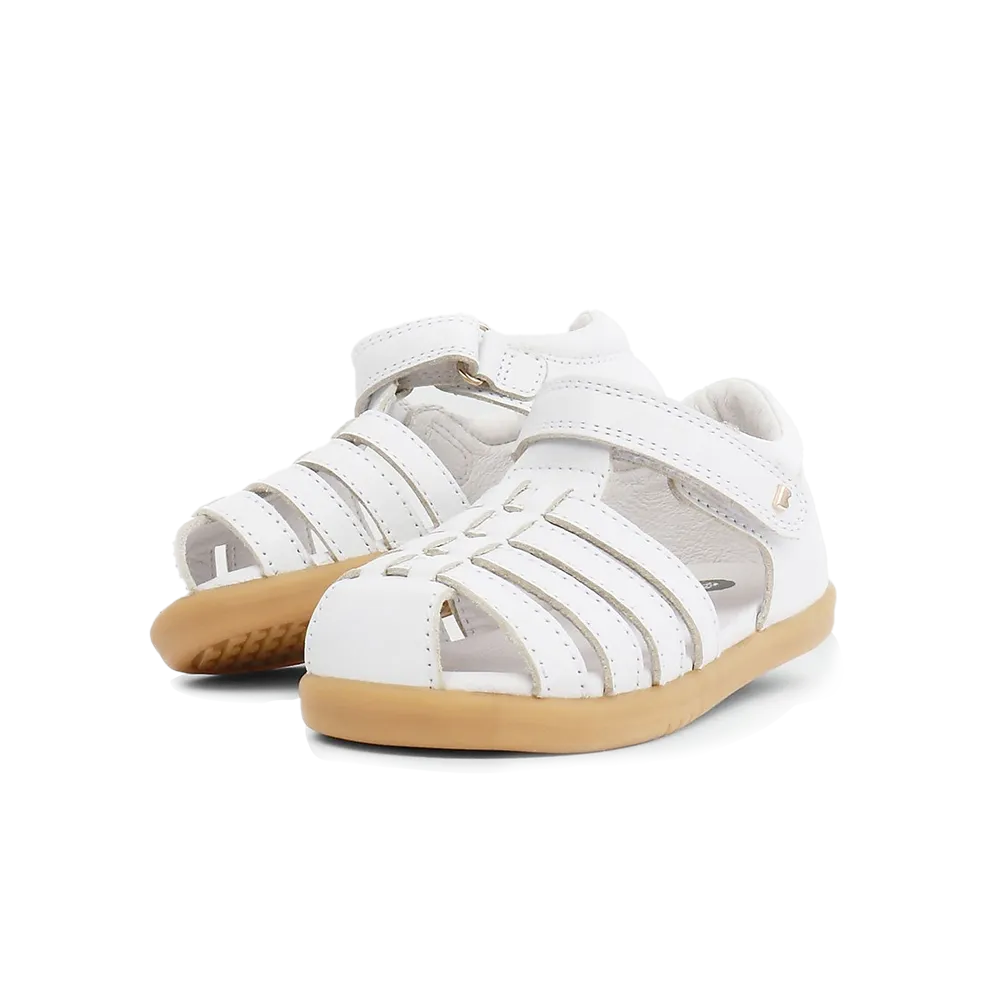 Bobux I-Walk Jump Closed Sandal Kids White