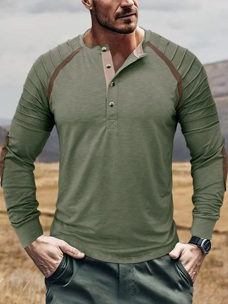 Casual Raglan Sleeve Undershirt