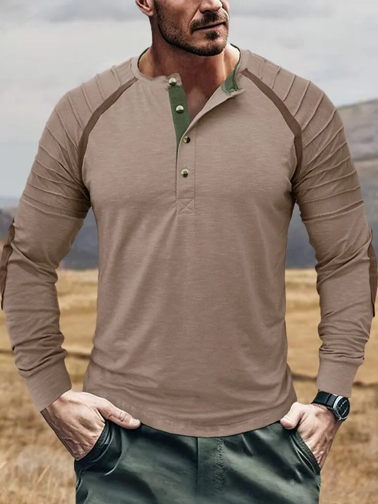 Casual Raglan Sleeve Undershirt