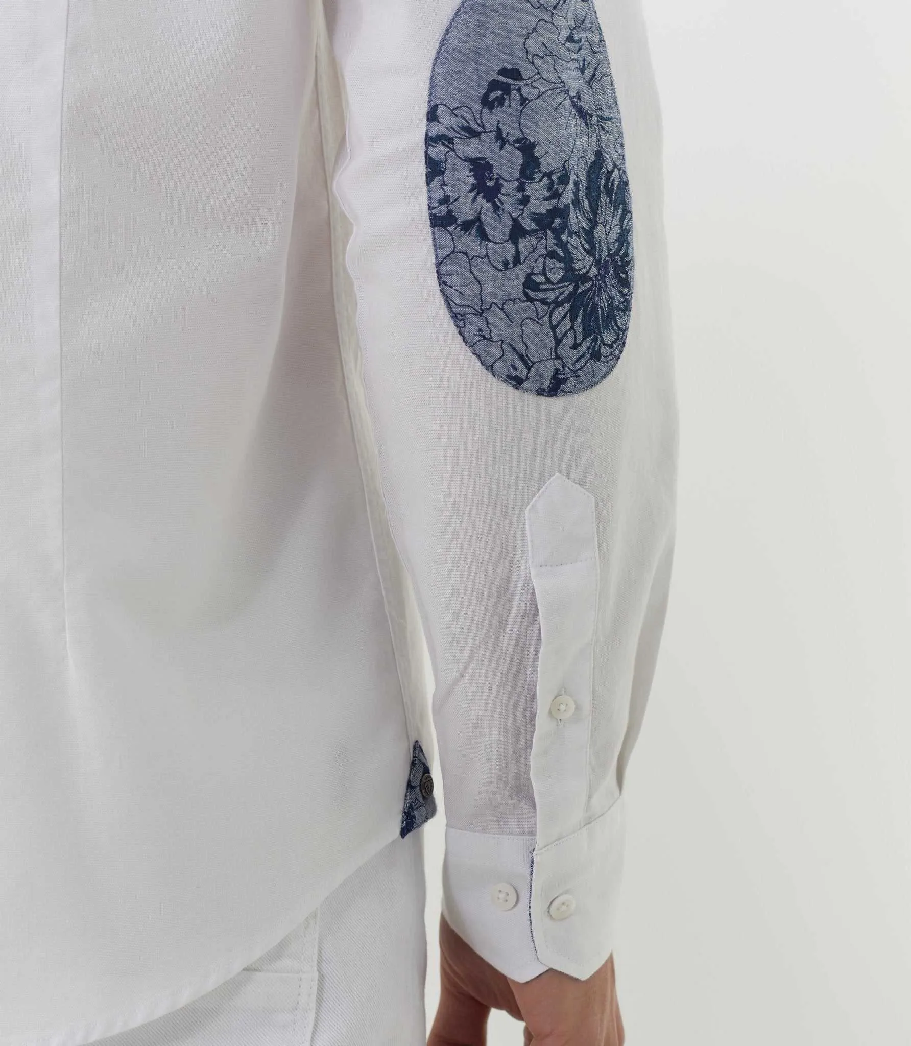 Chemise casual blanche "Tod"