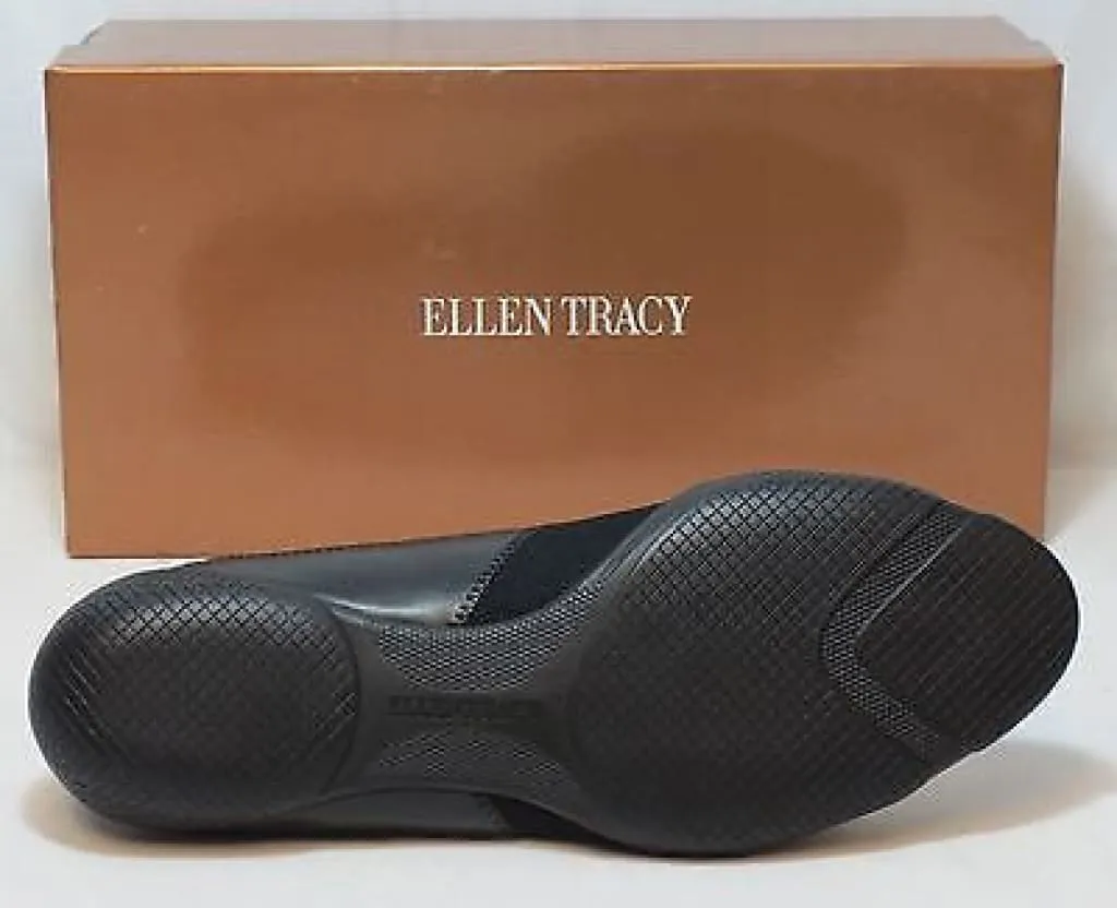 ELLEN TRACY Women's Anna Slip Ons  - Black -