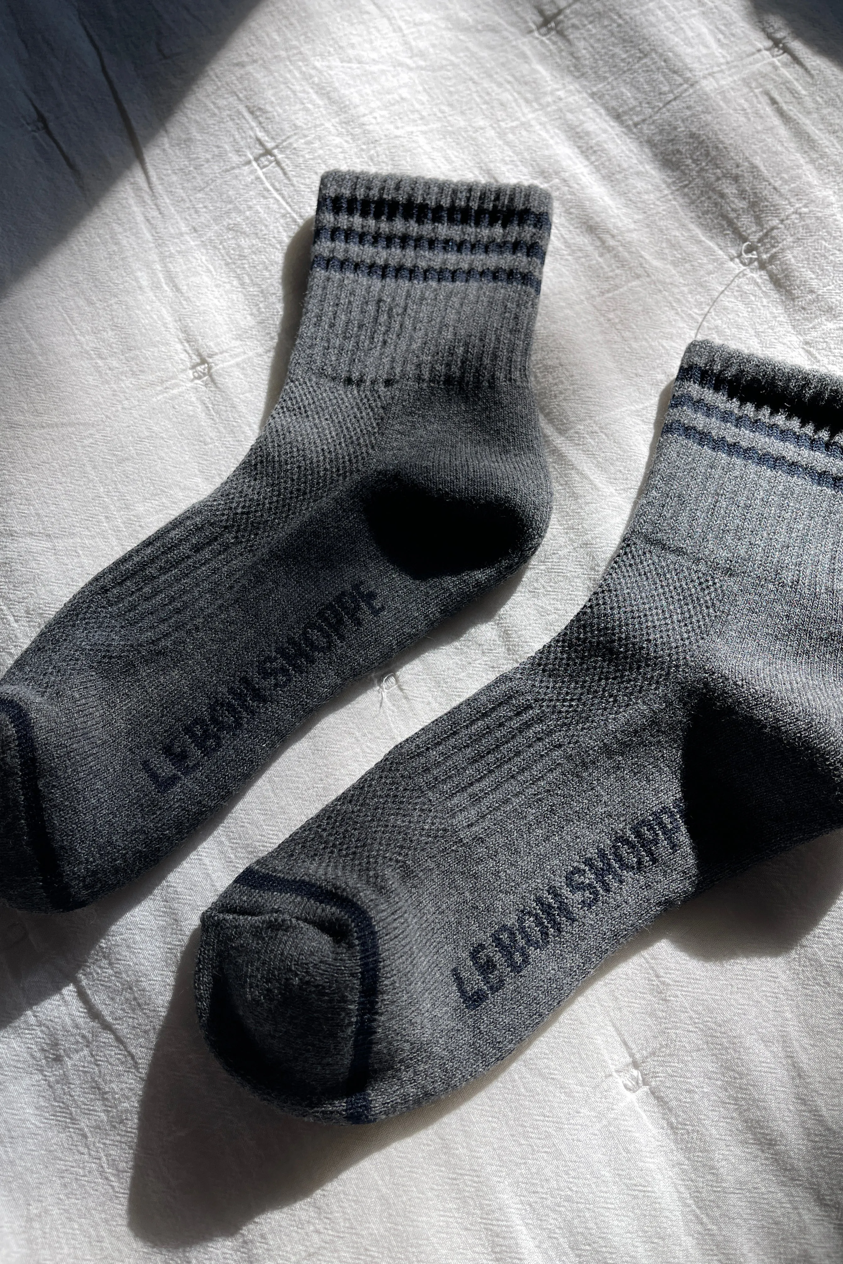 Girlfriend Socks - Soot