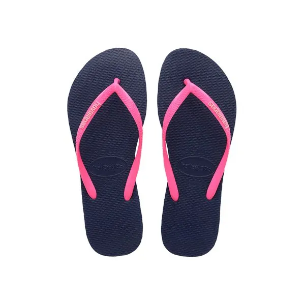 HAVAIANAS - Ladies Slim Logo Pop-Up Flip Flops