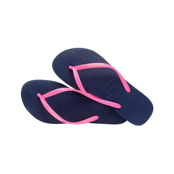 HAVAIANAS - Ladies Slim Logo Pop-Up Flip Flops