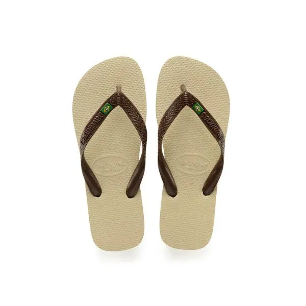 HAVAIANAS - Men's Brazil (Areia/Cafe)