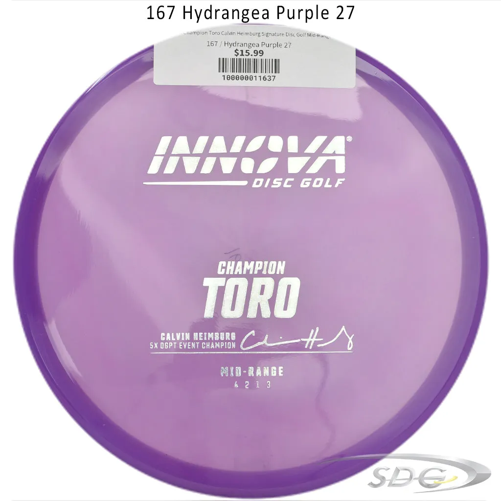 Innova Champion Toro Calvin Heimburg Signature Disc Golf Mid-Range