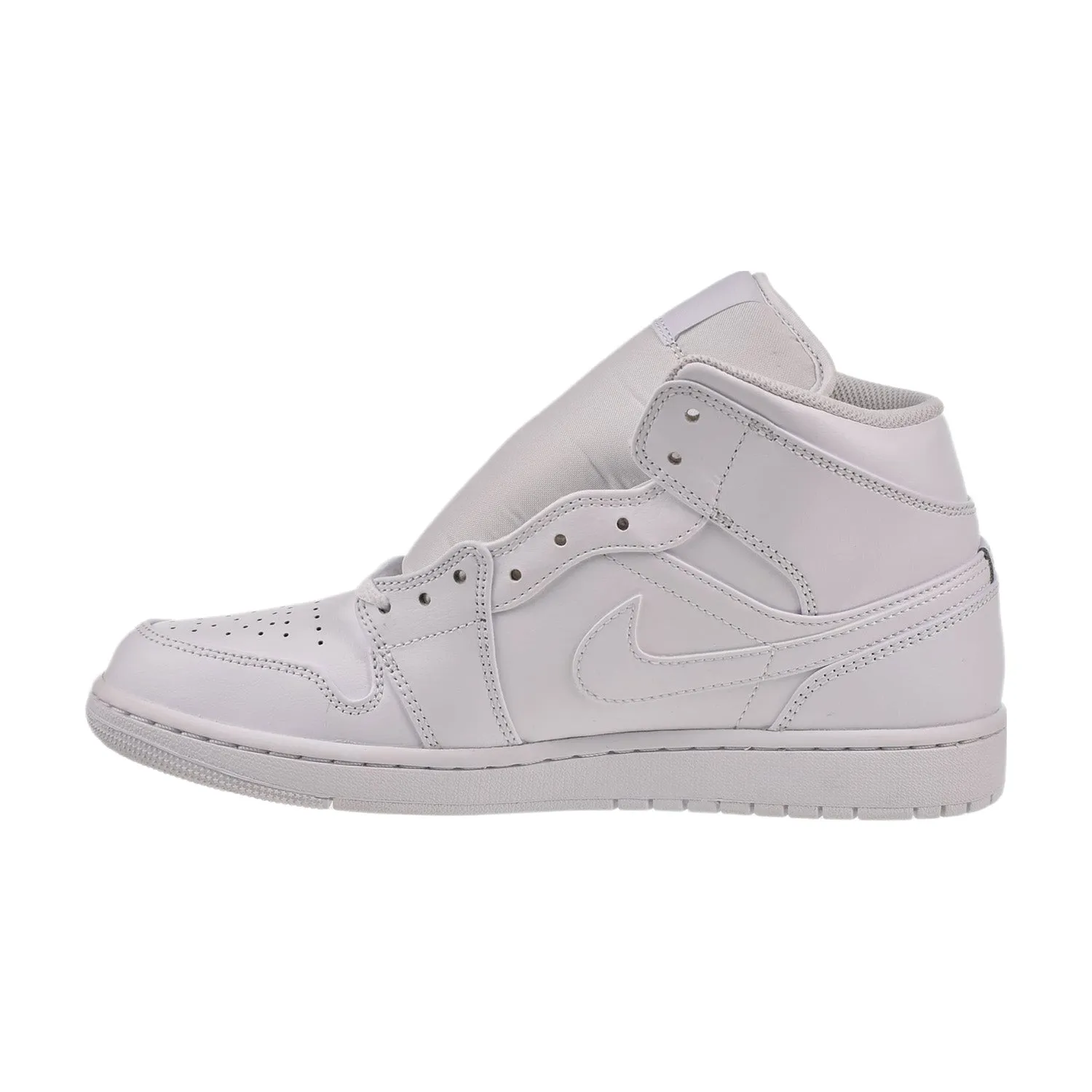 Jordan 1 Mid Men's Shoes Triple White