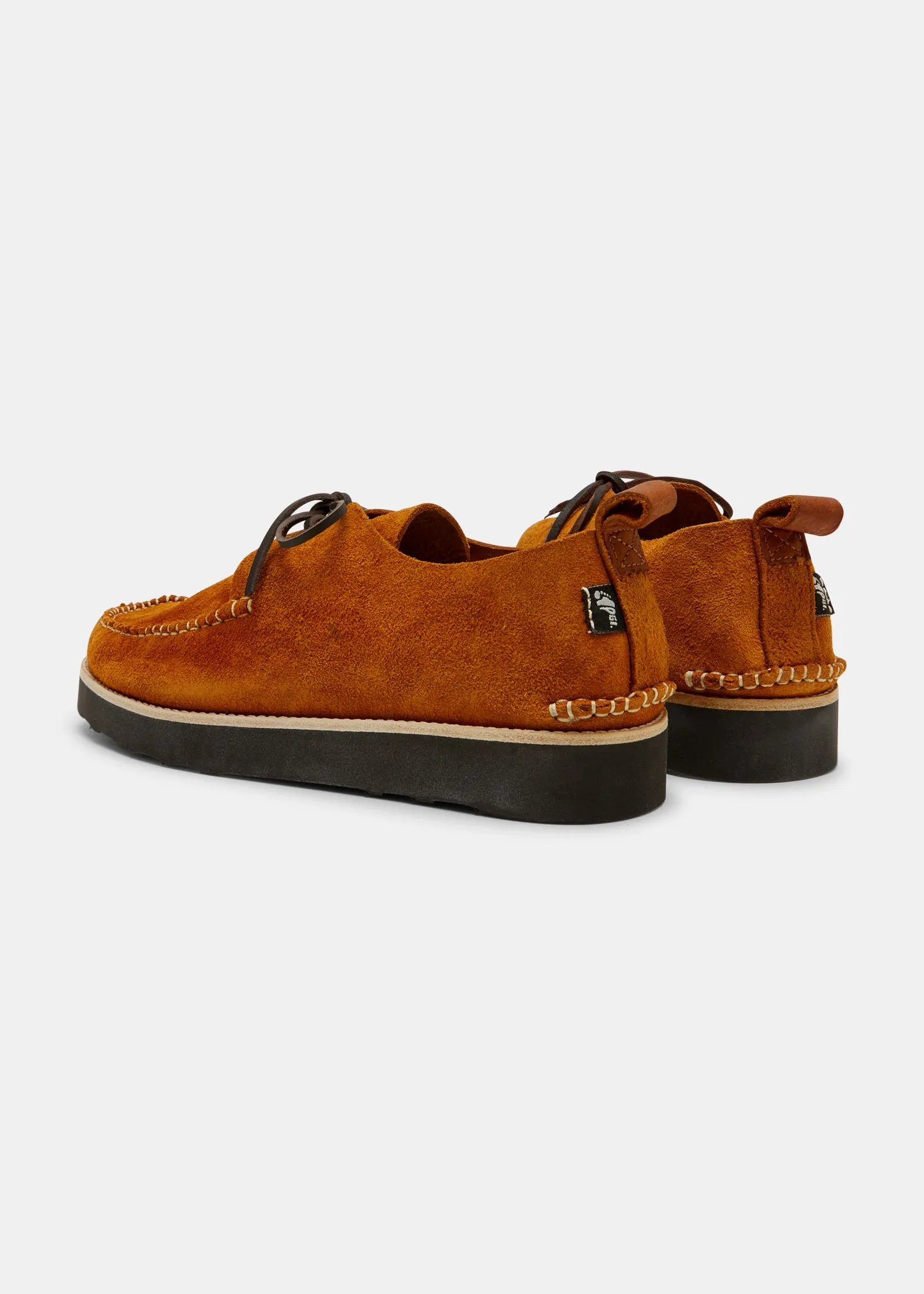 Lawson III Reverse Tumbled Leather Moccasin Shoe On EVA - Chestnut Brown