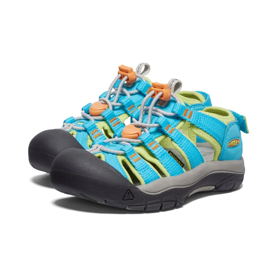 Little Kids' Newport Boundless Sandal  |  Blue Atoll/Daiquiri Green