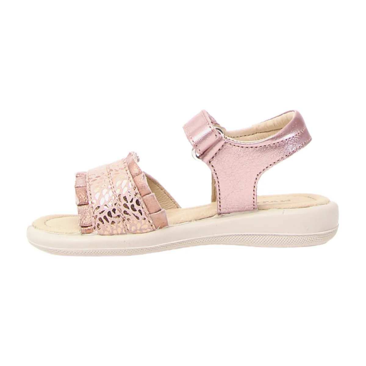 Naturino Girl's (Sizes 33-34) Pink Snake Sandal