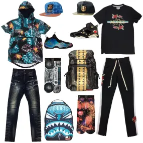 Nike Air Foamposite Big Bang & Air Jordan Retro 6 Chinese New Year Outfits