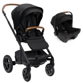 Nuna MIXX Next Pushchair with Pipa URBN Car Seat - Caviar