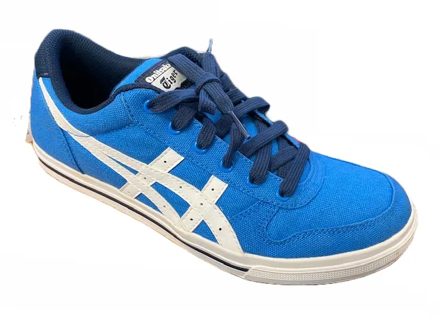 Onitsuka Tiger men's canvas sneakers shoe Aaron C5A0N 4201 light blue