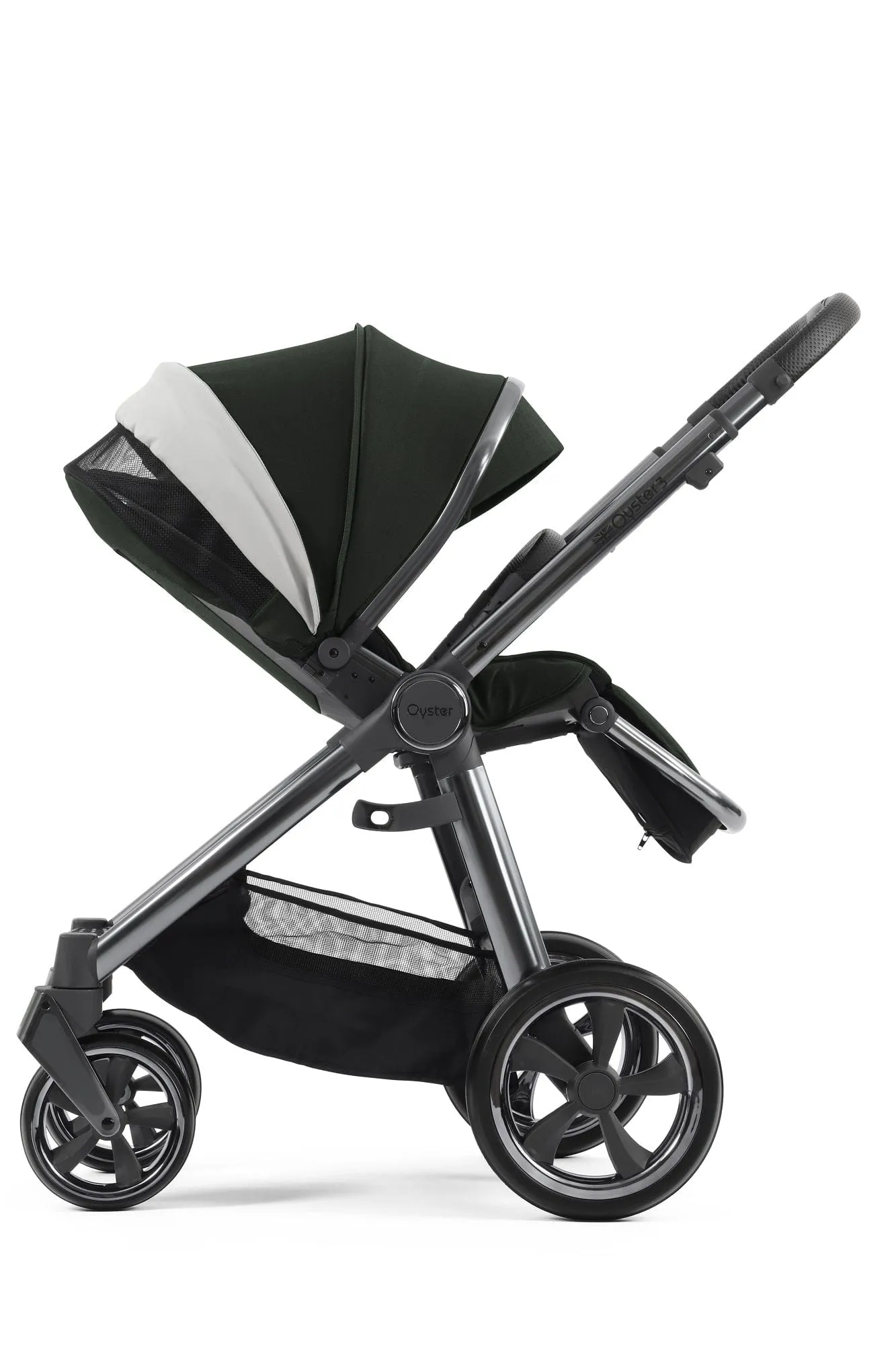 Oyster 3 Stroller & Carrycot - Carbonite