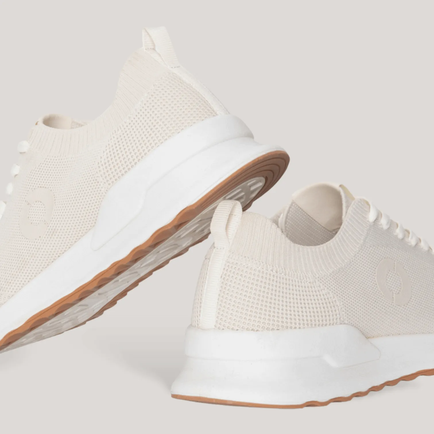 Prinalf Knitted Sneakers - Off-White | Women's