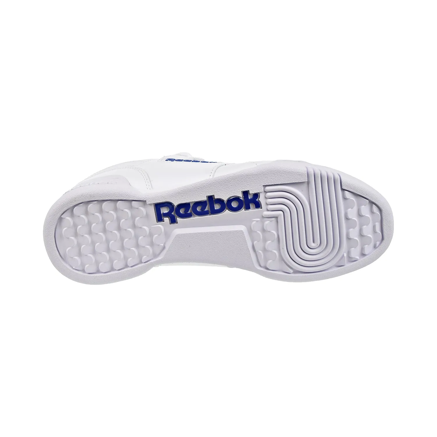 Reebok Workout Plus Mens Shoes White/Royal