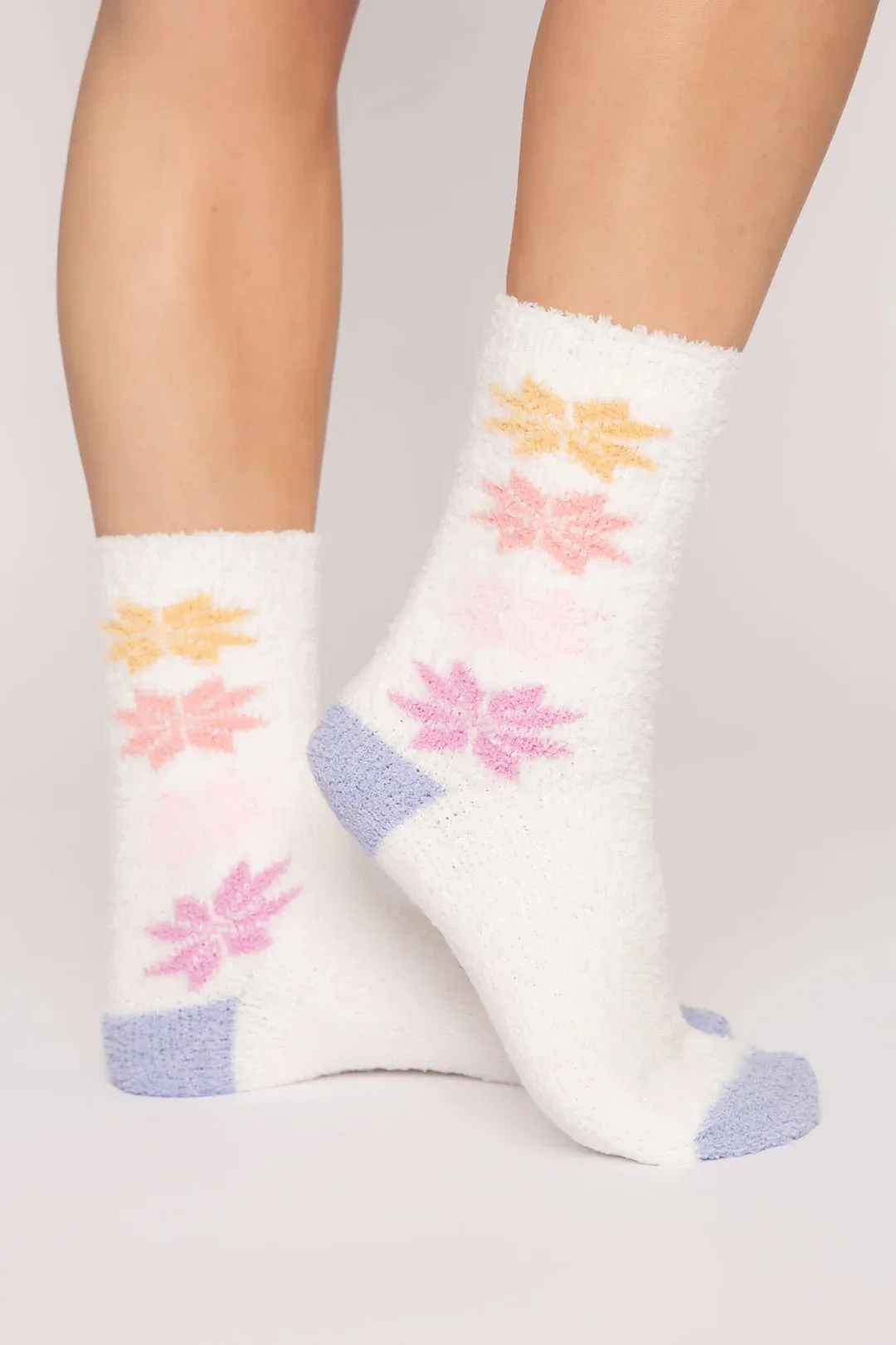 SNOWFLAKE PASTEL SOCKS - PJ SALVAGE