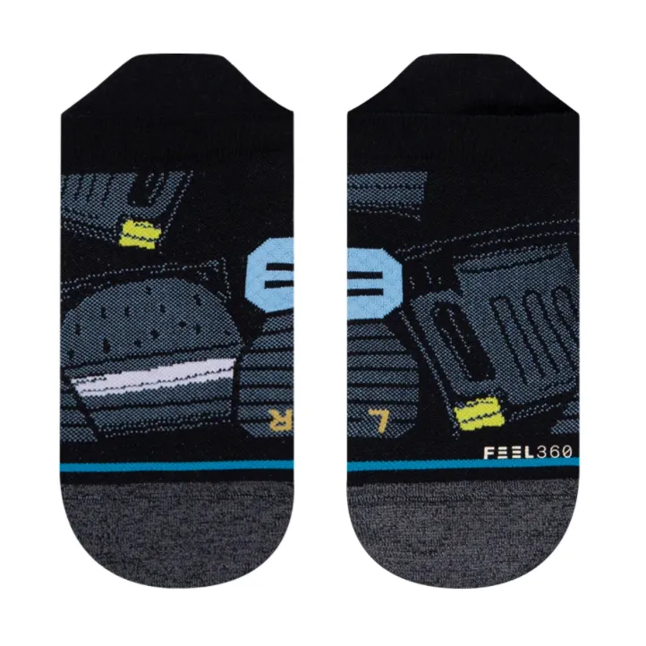 W Stance Run: 'Lauren Fleshman Burgers & Beers' Tab Sock